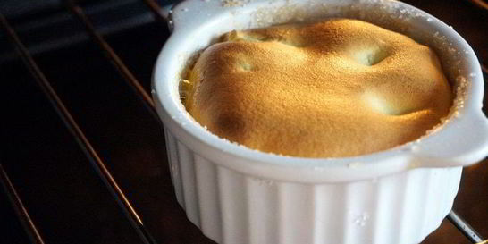 Суфле с белым шоколадом