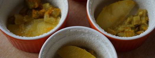 суфле с белым шоколадом. Шаг 12