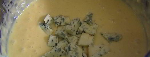 суфле с голубым сыром и мускатным орехом. Шаг 6