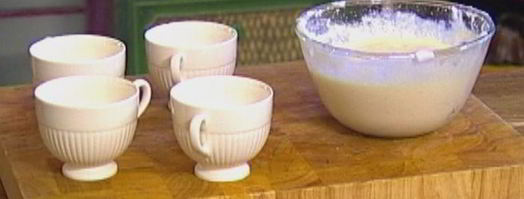 суфле с голубым сыром и мускатным орехом. Шаг 9