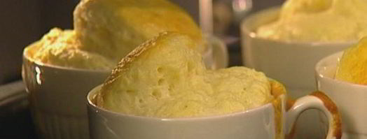 суфле с голубым сыром и мускатным орехом. Шаг 10