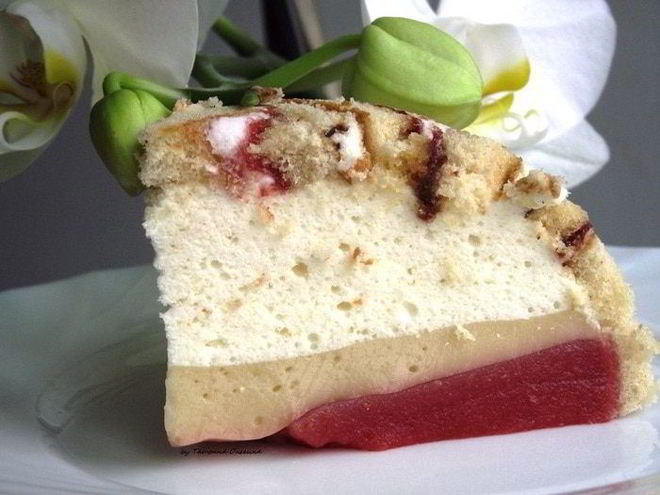 Рецепт торта-суфле без выпечки