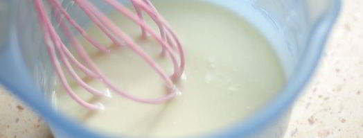 торт-суфле с клубникой и бананами. Шаг 4