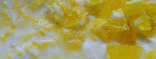 творожно-лимонное суфле под растопленным шоколадом. Шаг 3