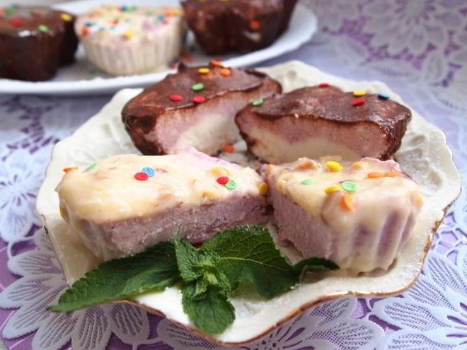 Рецепт творожно-малинового суфле