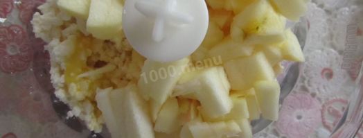 творожно-яблочное суфле. Шаг 2