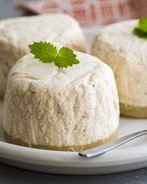 Творожное суфле с ананасом и бананом