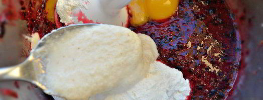 творожное суфле с черной смородиной. Шаг 4