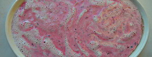 творожное суфле с черной смородиной. Шаг 6