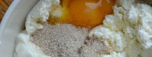 творожное суфле с киви в тесте. Шаг 2