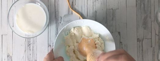 творожное суфле с желатином. Шаг 3