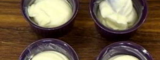 творожное суфле со сливами. Шаг 2