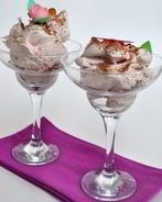 Вишневый крем-суфле