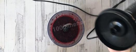 запеченное суфле из жимолости. Шаг 2