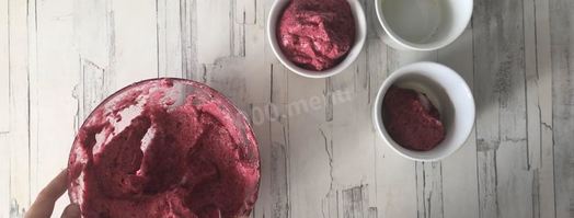 запеченное суфле из жимолости. Шаг 7