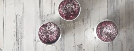 запеченное суфле из жимолости. Шаг 9