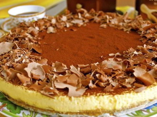 Рецепт чизкейка тирамису