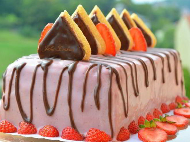 Рецепт клубничный тирамису