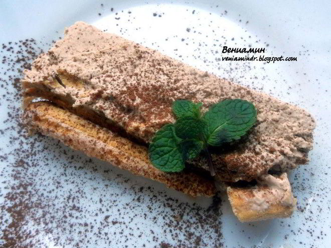 Рецепт мороженого тирамису