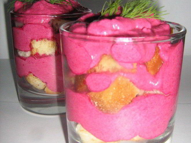 Рецепт свекольного тирамису