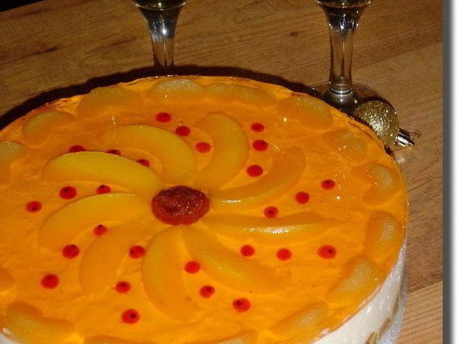 Рецепт творожно-фруктового торт-десерт