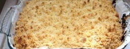 творожно-ягодный крамбль. Шаг 18