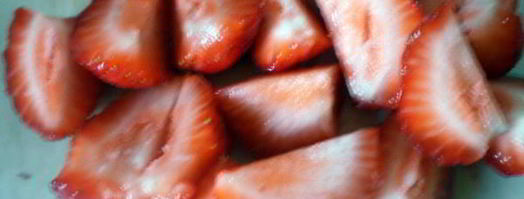 творожной десерт с клубникой. Шаг 3