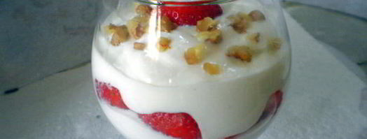 творожной десерт с клубникой. Шаг 5