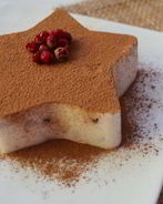 Творожный десерт с брусникой