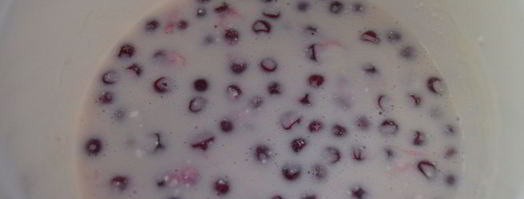 творожный десерт с брусникой. Шаг 5