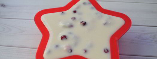 творожный десерт с брусникой. Шаг 6