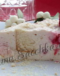 Творожный десерт с желатином