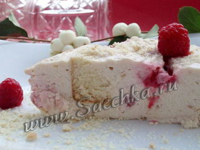 Рецепт творожного десерта с желатином