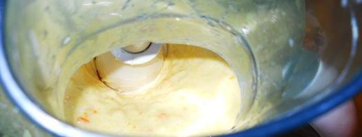 творожный пудинг с апельсином и ягодами. Шаг 6