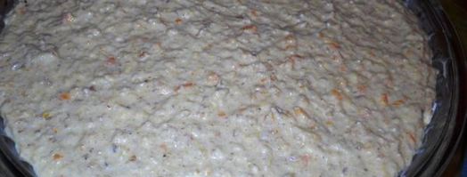 творожный пудинг с апельсином и ягодами. Шаг 10