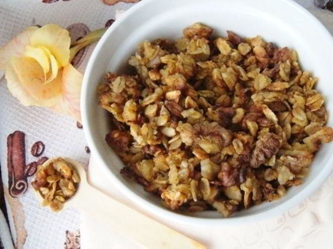 Рецепт тыквенной гранолы
