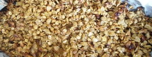 тыквенная гранола. Шаг 4
