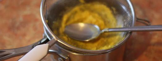 тыквенная панна котта с цитрусовым соусом. Шаг 3