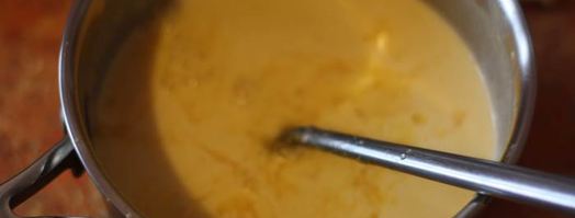 тыквенная панна котта с цитрусовым соусом. Шаг 4