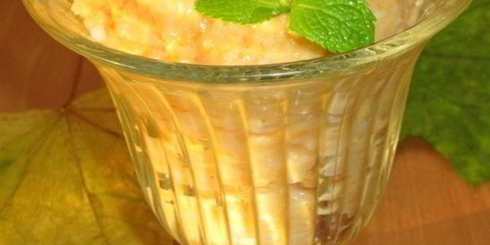 Тыквенно-рисовый пудинг