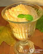 Тыквенно-рисовый пудинг