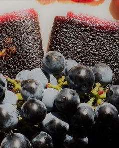 Виноградная пастила с косточками