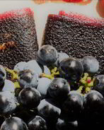 Виноградная пастила с косточками