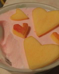 Вишневая панна котта из йогурта