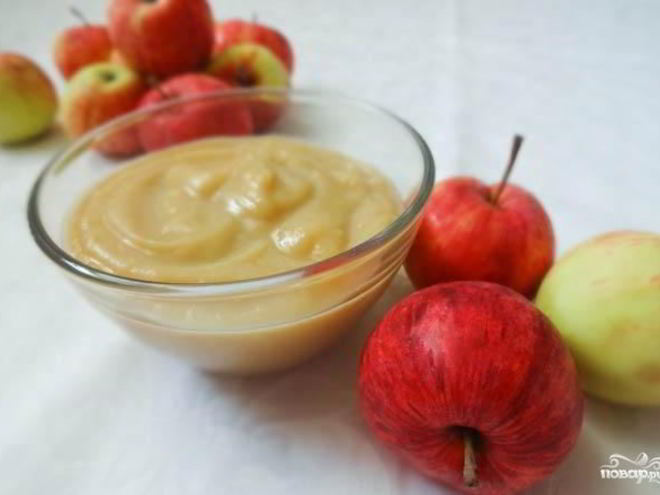 Рецепт яблочного пюре в мультиварке