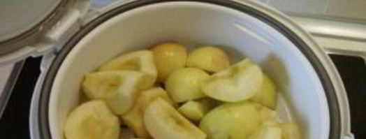 яблочное пюре в мультиварке. Шаг 4