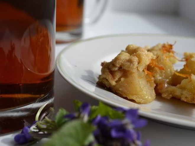 Рецепт яблочного крамбла