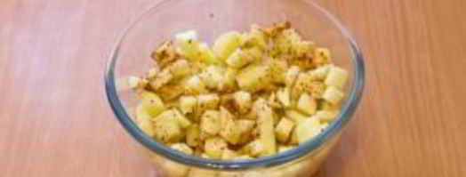 яблоки, запеченные под штрейзелем. Шаг 4