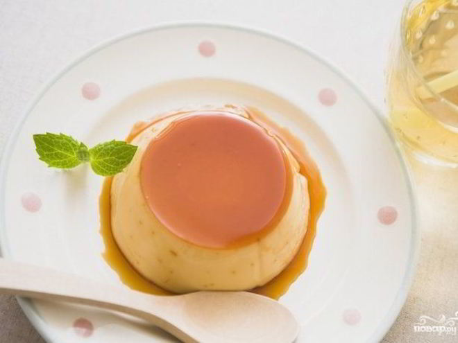 Рецепт яичного пудинга