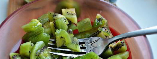 экзотический десерт из пудинга и киви. Шаг 5